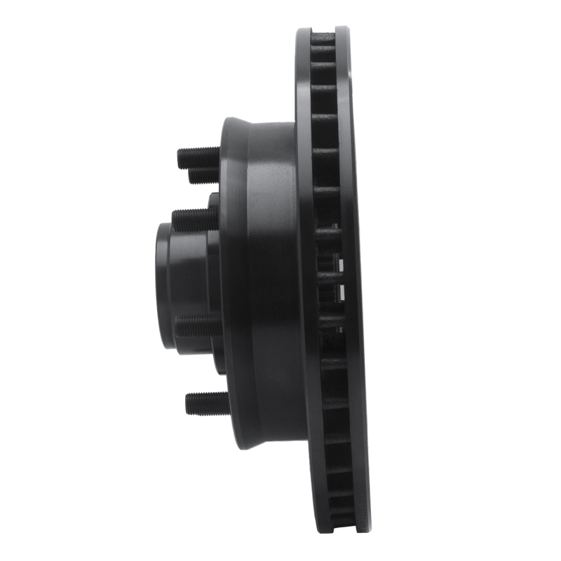 Chevrolet G30 Brake Rotor (1) - Front Left - R1 Concepts - Drilled & Slotted - Black - `92-`02